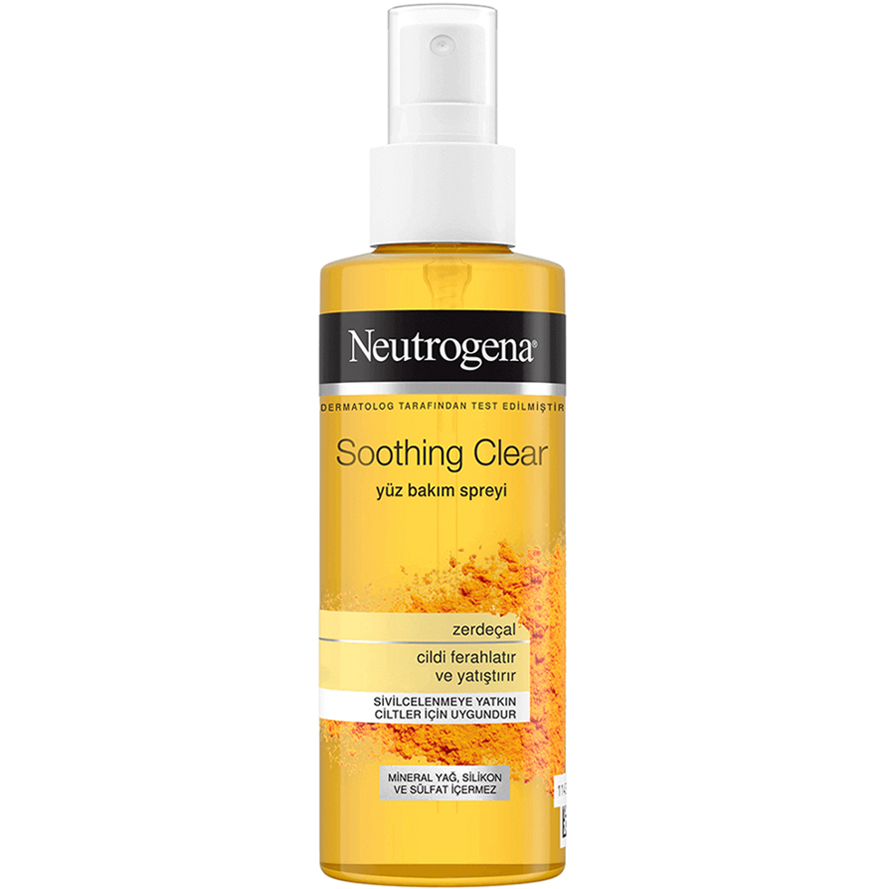 تونر شاداب کننده پوست عصاره زردچوبه Soothing Clear نوتروژینا حجم 125 میل